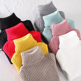 Kids Knitted Turtleneck (w/ soft fleece lining)