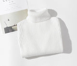 Kids Knitted Turtleneck (w/ soft fleece lining)