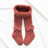 Winter/Autumn Tights w/ Bow (fleeced lining & thick)