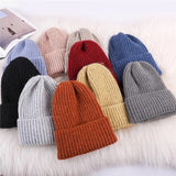 Knitted Beanie Plain