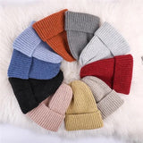 Knitted Beanie Plain