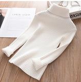 Kids Knitted Turtleneck (w/ soft fleece lining)