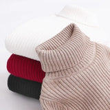 Kids Knitted Turtleneck (w/ soft fleece lining)