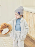 Teddy Bear Fluffy Yarn Pajama Set Kids