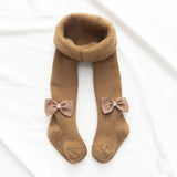 Winter/Autumn Tights w/ Bow (fleeced lining & thick)