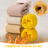 Thermal Socks Kids (knitted w/ fleece lining)