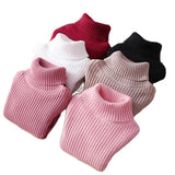 Kids Knitted Turtleneck (w/ soft fleece lining)