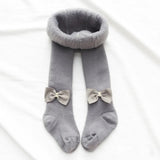 Winter/Autumn Tights w/ Bow (fleeced lining & thick)