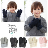 Soft Mittens (Toddler) w/ Soft Faux Fleece Lining 6mos- 3 yrs old