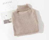 Kids Knitted Turtleneck (w/ soft fleece lining)