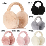 Foldable Furry Earmuffs