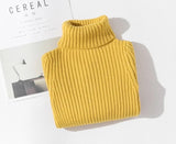 Kids Knitted Turtleneck (w/ soft fleece lining)