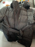 Puffer Long Coat Women w/ Detachable Fur Hood