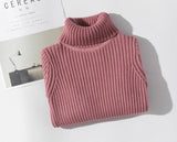 Kids Knitted Turtleneck (w/ soft fleece lining)