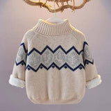Winter Sweater Kids (Thick Fleece Lining & Cute Design)