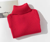 Kids Knitted Turtleneck (w/ soft fleece lining)