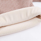 Kids Knitted Turtleneck (w/ soft fleece lining)