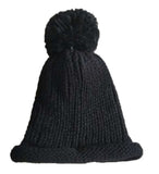 Beanie w/ Colored Pom Ball (Can fit Kids & Adults)