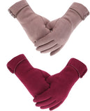 Touchscreen Gloves w/ Fleece Lining (Women) Style 2