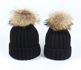 Beanie w/ Detachable Pom (unisex)