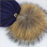 Beanie w/ Detachable Pom (unisex)