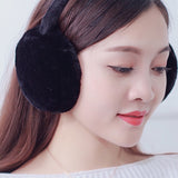 Foldable Furry Earmuffs