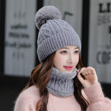 Fleece Beanie & Neck Warmer Set