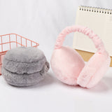 Foldable Furry Earmuffs