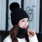 Fleece Beanie & Neck Warmer Set