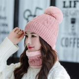 Fleece Beanie & Neck Warmer Set