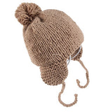 Kids Earmuffs Beanie (Plain Tassel) fits