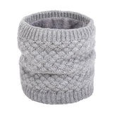 Knitted Neck Warmer Fleeced Lined Unisex