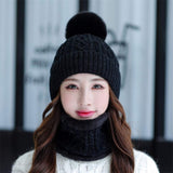 Fleece Beanie & Neck Warmer Set