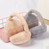 Foldable Furry Earmuffs
