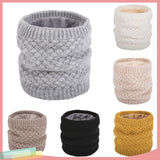Knitted Neck Warmer Fleeced Lined Unisex