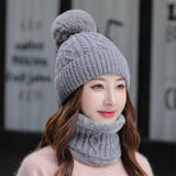 Fleece Beanie & Neck Warmer Set