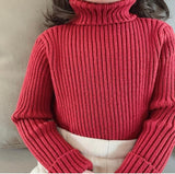 Kids Knitted Turtleneck (w/ soft fleece lining)