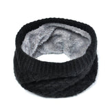 Knitted Neck Warmer Fleeced Lined Unisex