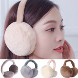 Foldable Furry Earmuffs