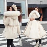 Parka Detachable Fur & Thick Fleeced Linedn