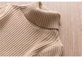 Kids Knitted Turtleneck (w/ soft fleece lining)