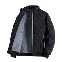 Men’s Plain Puffer Coat w/ Fleece Lining