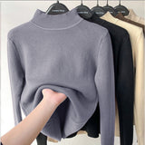 Women Thermal Longsleeves (Mockneck) w/ Soft Fleece Lining (fits Small - Med Built)