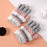 Knitted Winter Gloves (4- 10 yrs old)