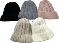 Beanie Knitted Thick (w/ fleece lining)