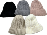 Beanie Knitted Thick (w/ fleece lining)