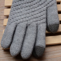 Knitted Touchscreen Gloves (Adults Unisex)