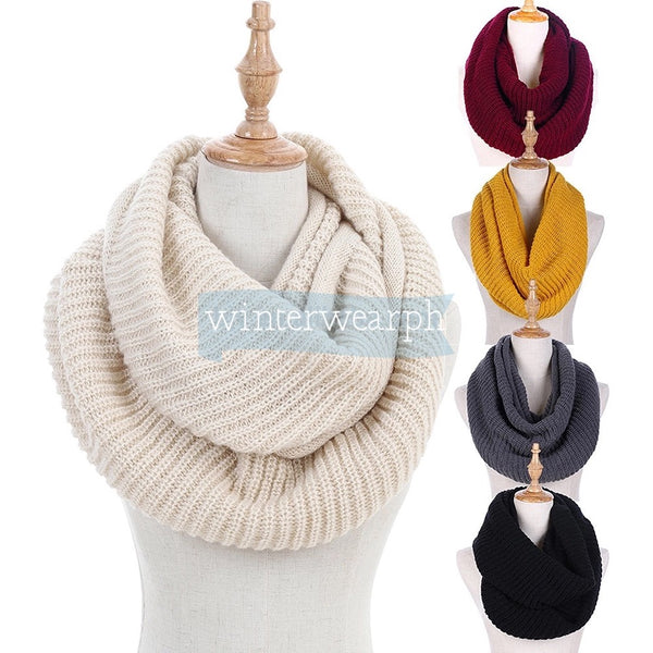 Knitted Infinity Scarf (Unisex)