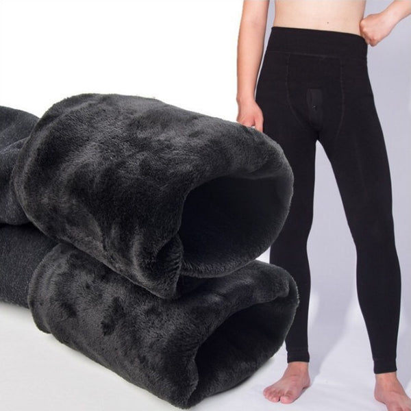 Men Thermal Leggings w/ fleece lining (Free Size fits XS-Med frame only)