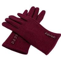 Touchscreen Gloves w/ Fleece Lining (Women) Style 1